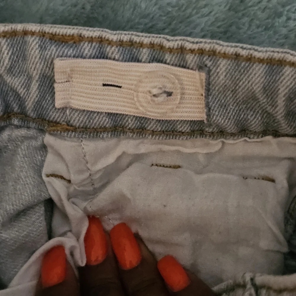 Fashion Nova Blue Cartoon Bear Jeans - Picture 8 of 8